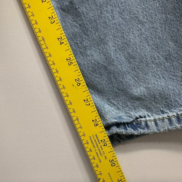 Lucky Brand Jeans Mens 31x32 Blue Denim 223 Straight Stretch Faded Wash Mid Rise - Picture 9 of 9